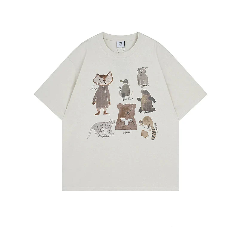 Animal Graphic Short-Sleeve T-Shirt - Image 3