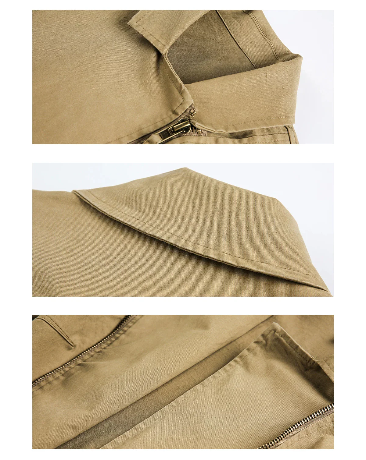 Asymmetrical Zip-Up Short Street Jacket - Image 10