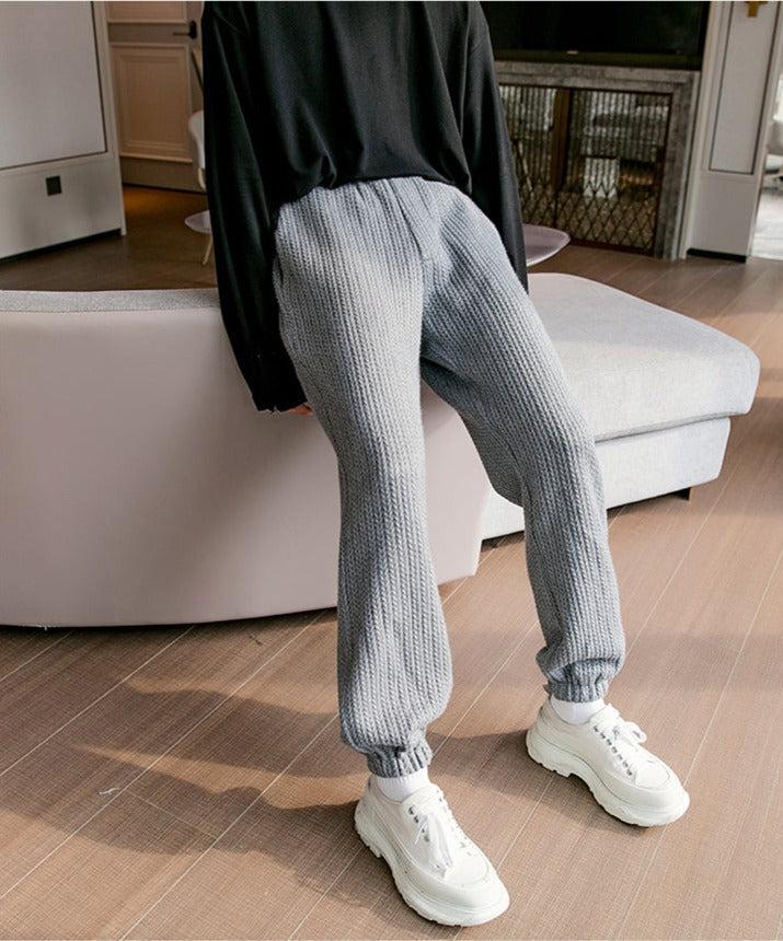 Autumn and Winter Thick Jogger Pants - Image 10