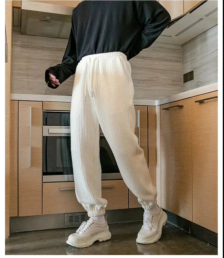 Autumn and Winter Thick Jogger Pants - Image 15