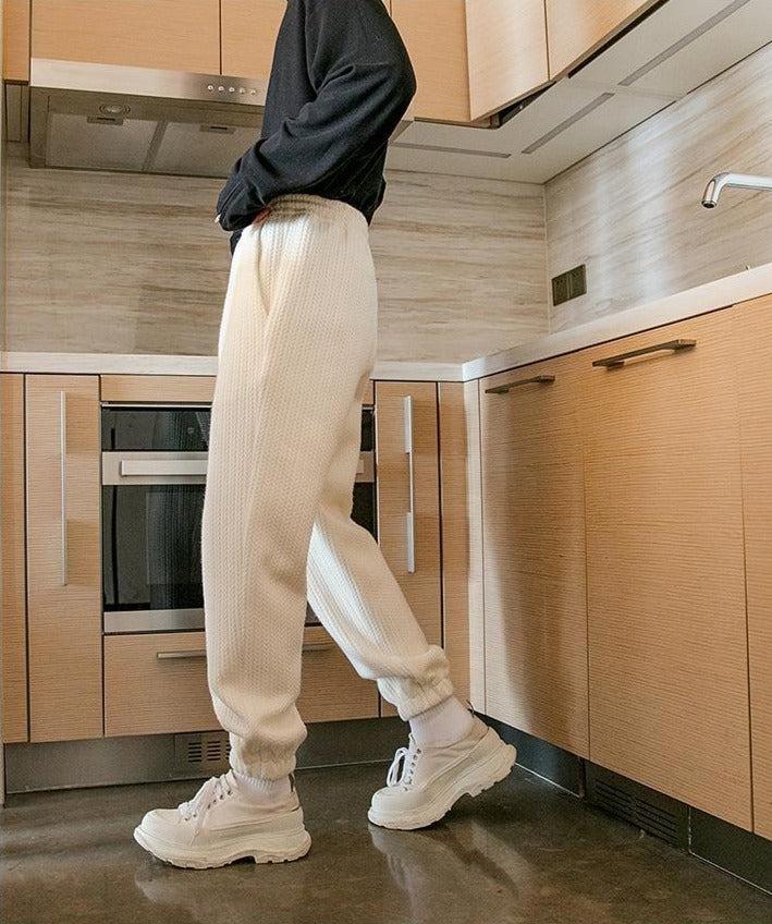 Autumn and Winter Thick Jogger Pants - Image 7