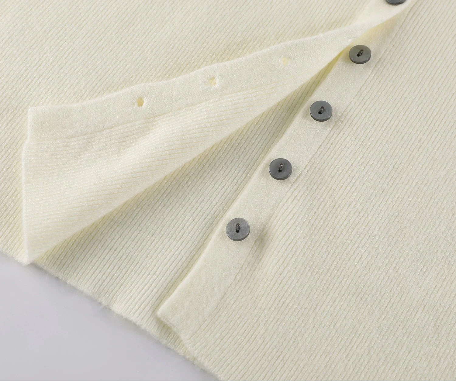 Button Front Knit Cardigan Sweater - Image 10