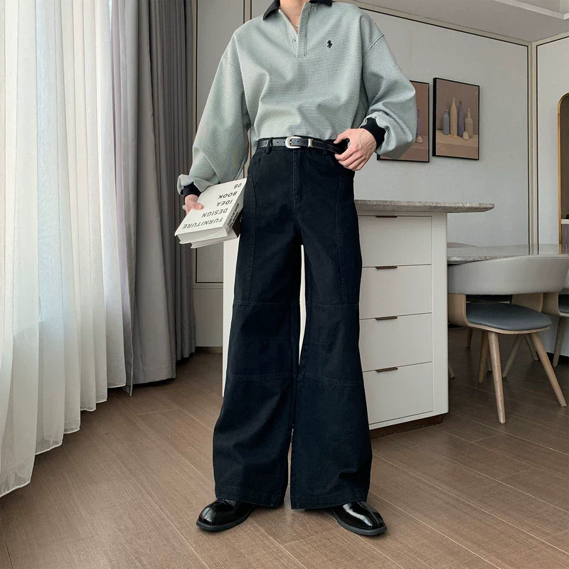 Casual Denim Suit Jacket and Pants - Image 5