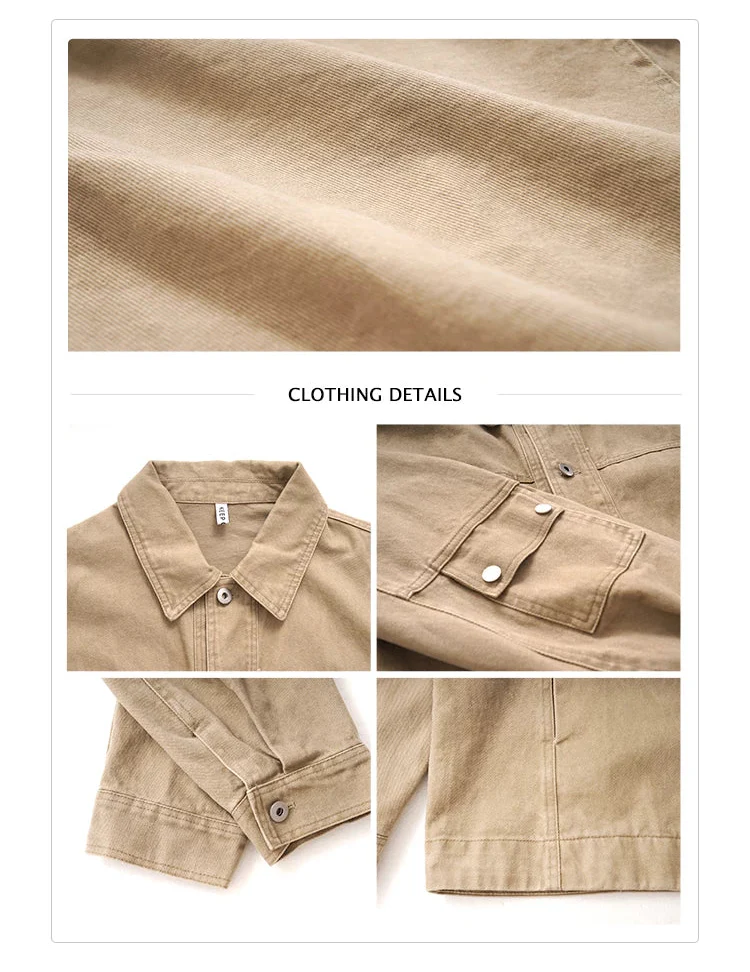 Casual Denim Suit Jacket and Pants - Image 9