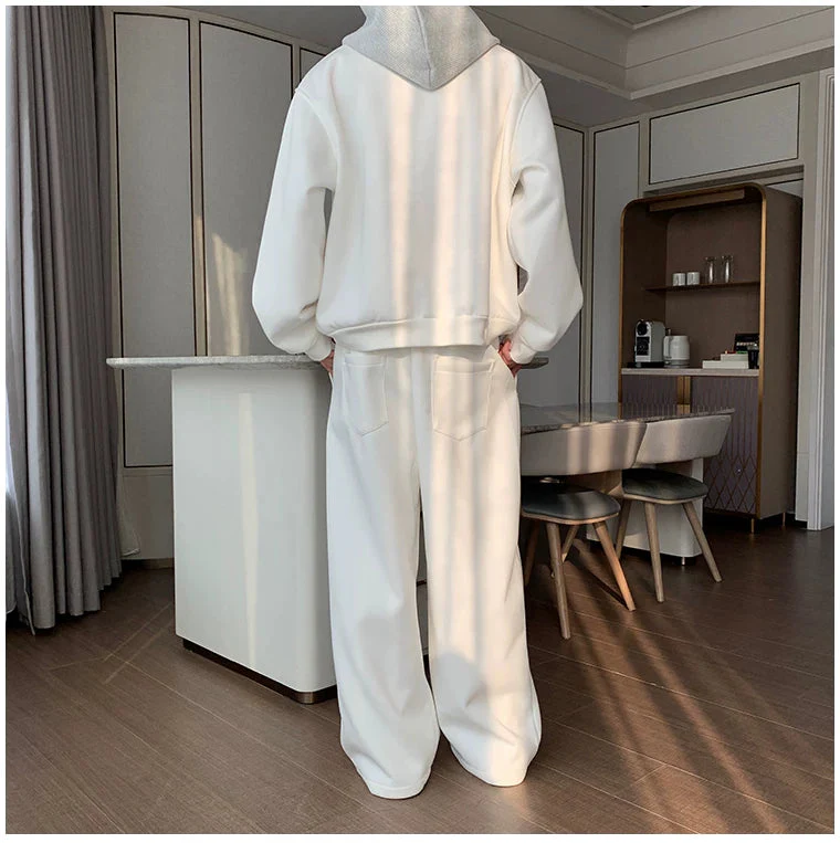 Casual Hooded Sweatshirt and Pants - Image 12