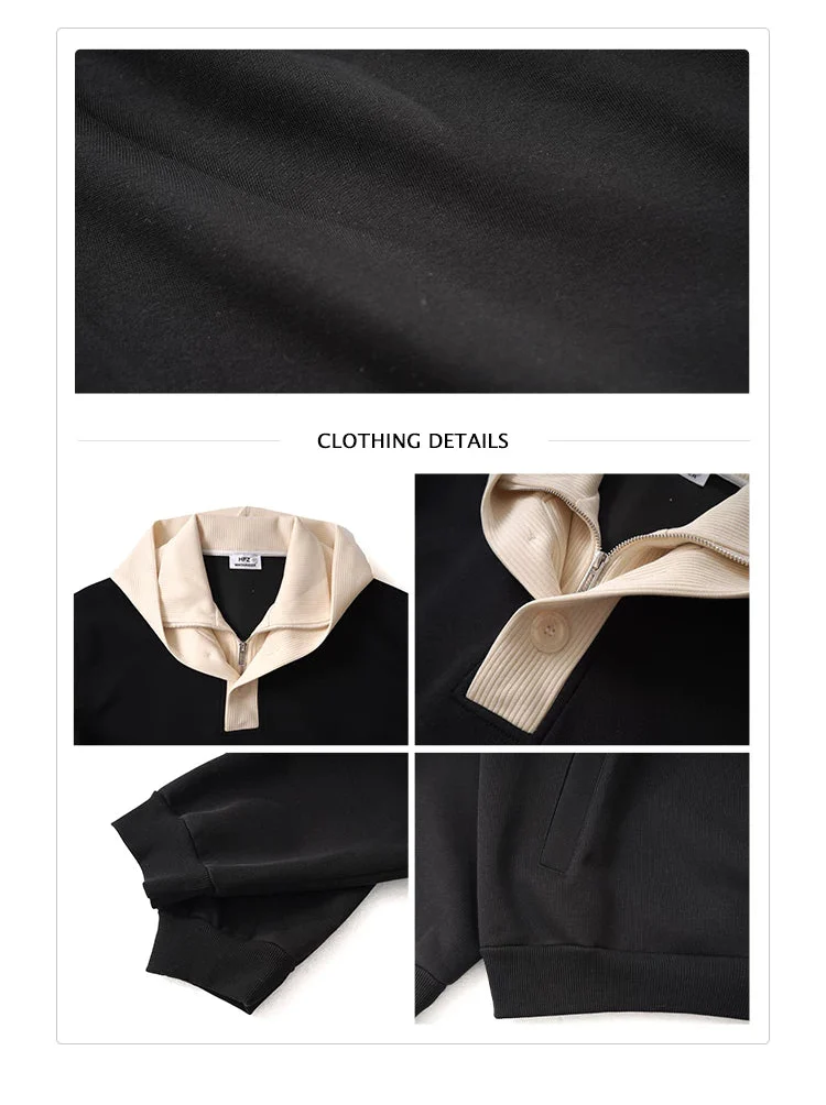Casual Hooded Sweatshirt and Pants - Image 16