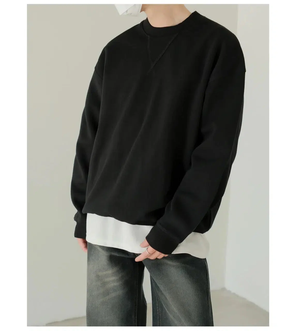 Classic-fit Crewneck Sweatshirt - Image 2
