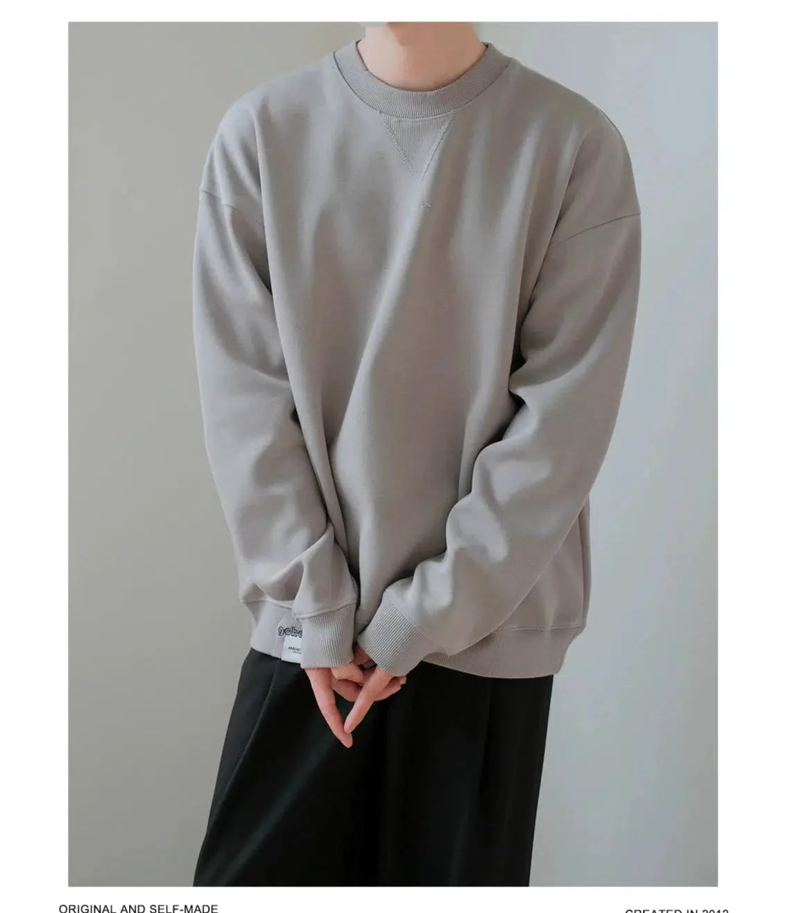 Classic-fit Crewneck Sweatshirt - Image 3