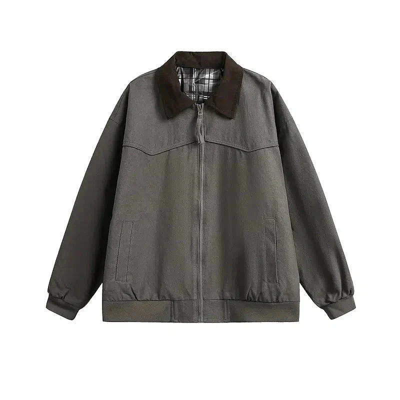 Classic Plaid Lined Jacket - Image 3