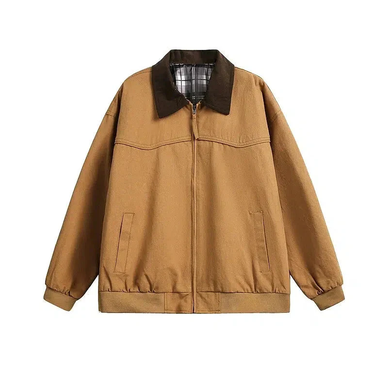 Classic Plaid Lined Jacket - Image 5