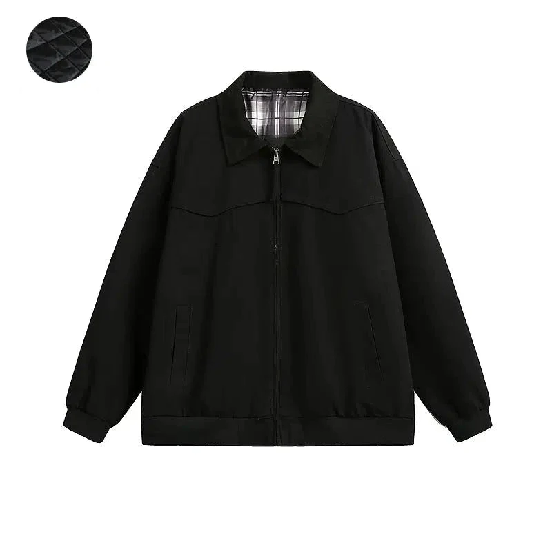 Classic Plaid Lined Jacket - Image 8