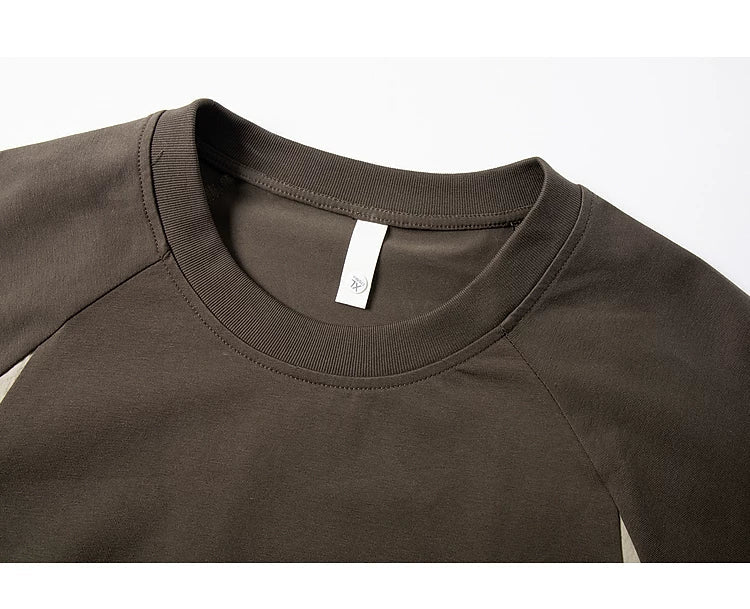 Colorblock Quick-Dry Loose Fit T-Shirt - Image 13