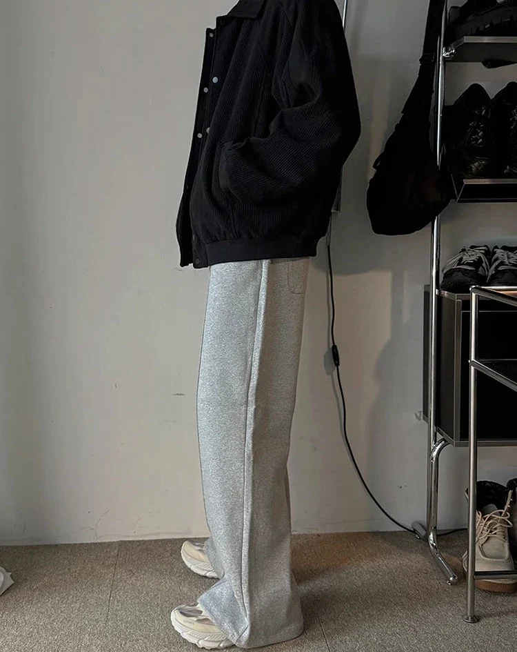 Corduroy Collared Loose Fit Jacket - Image 7