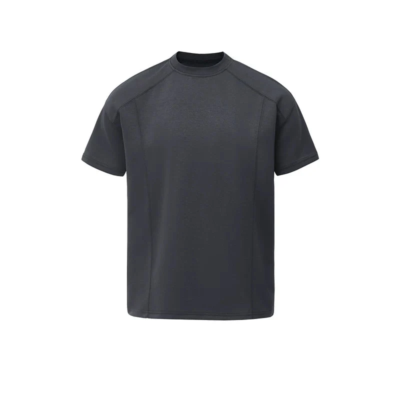 Deconstructed Patchwork Short-Sleeve T-Shirt - Image 2