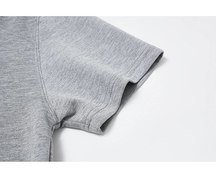 Deconstructed Patchwork Short-Sleeve T-Shirt - Image 8