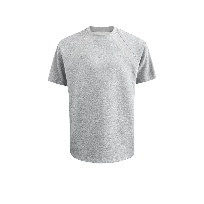 Deconstructed Patchwork Short-Sleeve T-Shirt - Image 11