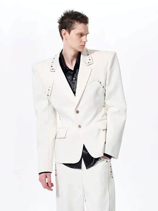 Deconstructed Suit Jacket and Pants - Image 2