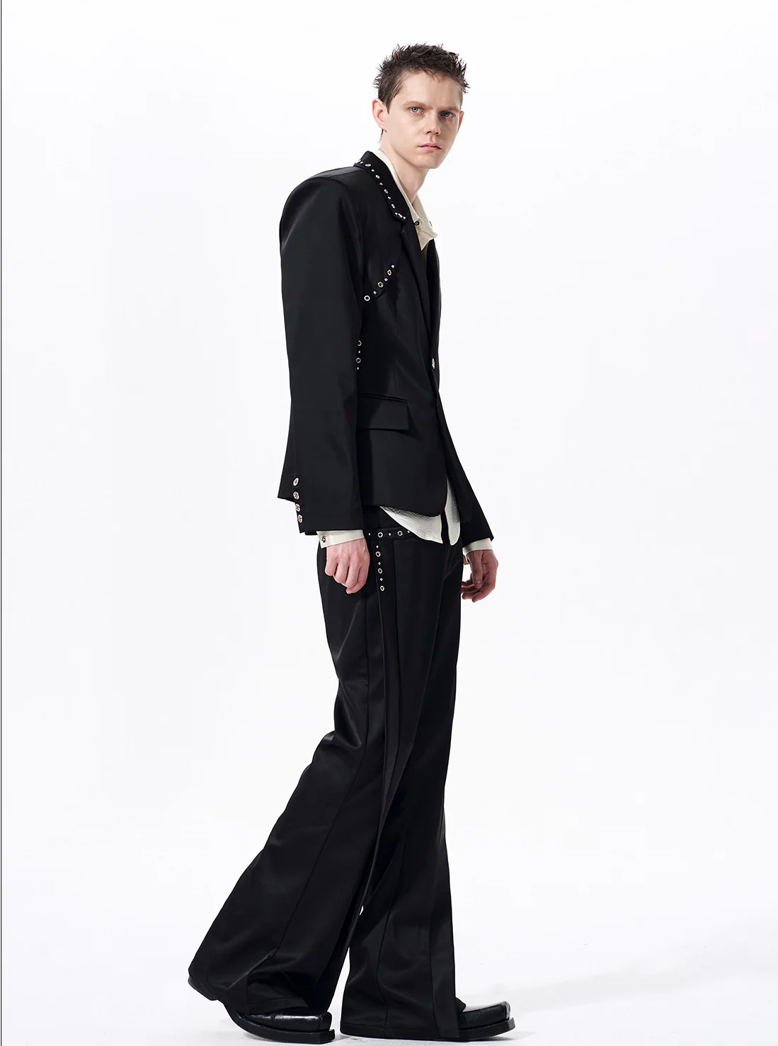 Deconstructed Suit Jacket and Pants - Image 8