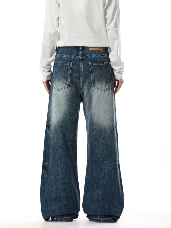 Distressed Wide-Leg Ripped Jeans - Image 3