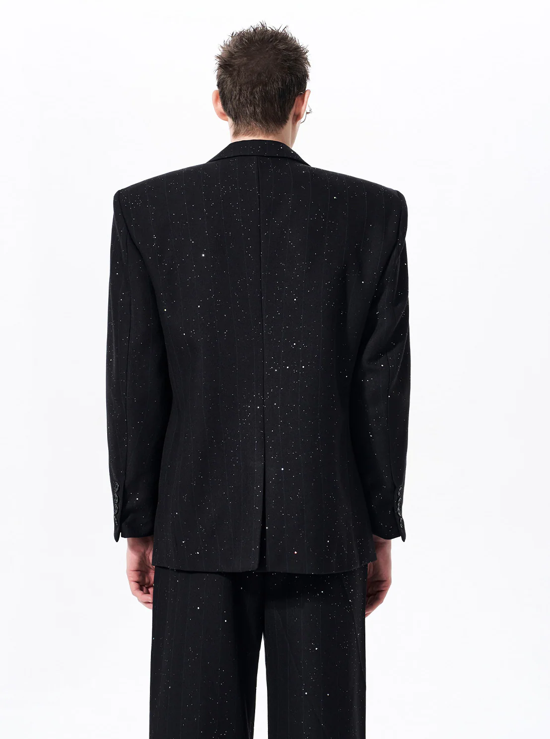 Double-Breasted Starry Sky Suit - Image 4