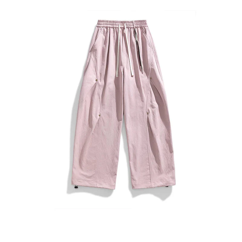 Drawstring Wide Leg Cargo Pants - Image 13