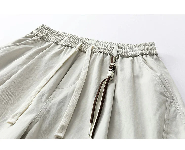 Drawstring Wide Leg Cargo Pants - Image 14