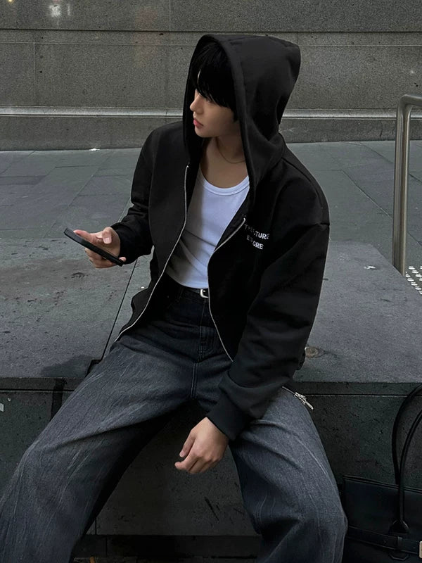 Embroidered Hooded Sweatshirt - Image 3