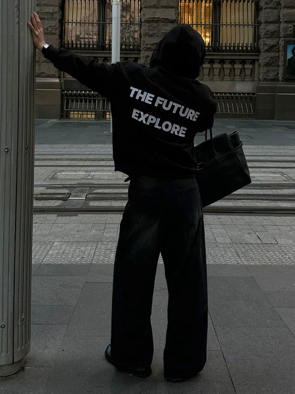 Embroidered Hooded Sweatshirt - Image 7