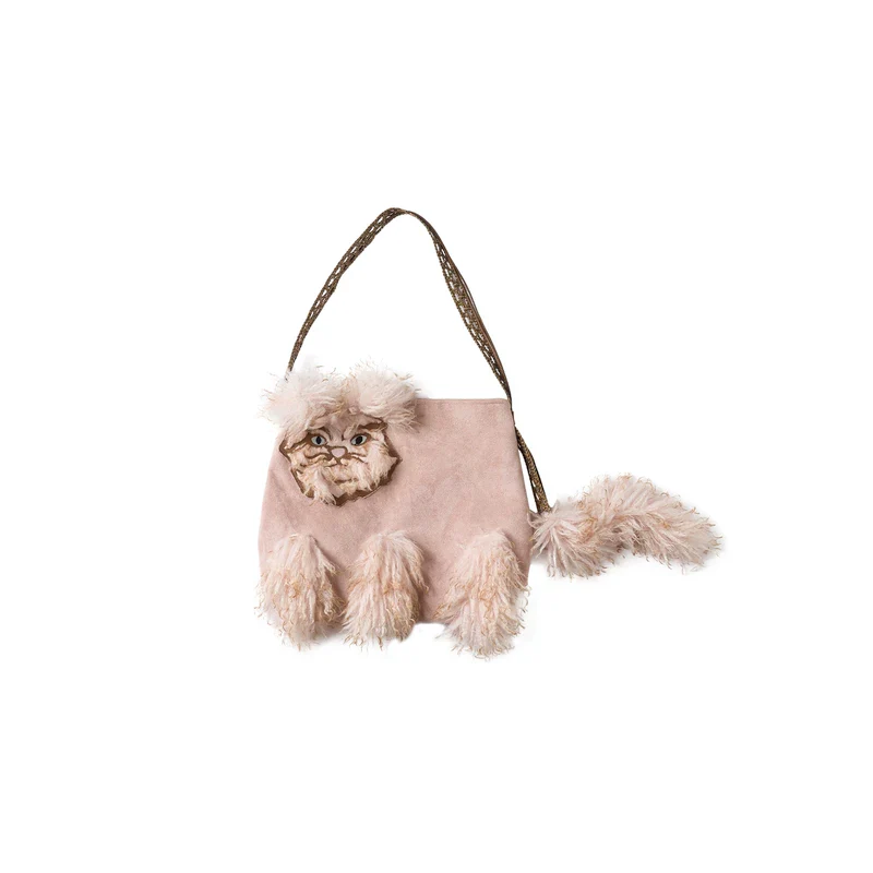 Faux Fur 3D Cat Suede Tote Bag - Image 13
