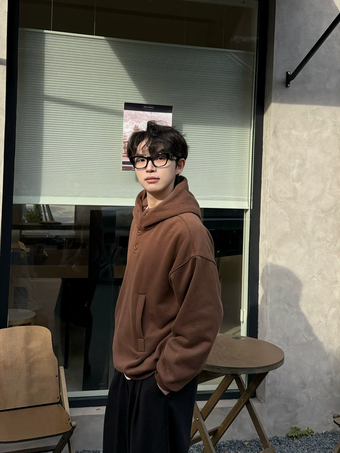 Fleece-Lined Pullover Hoodie - Image 5