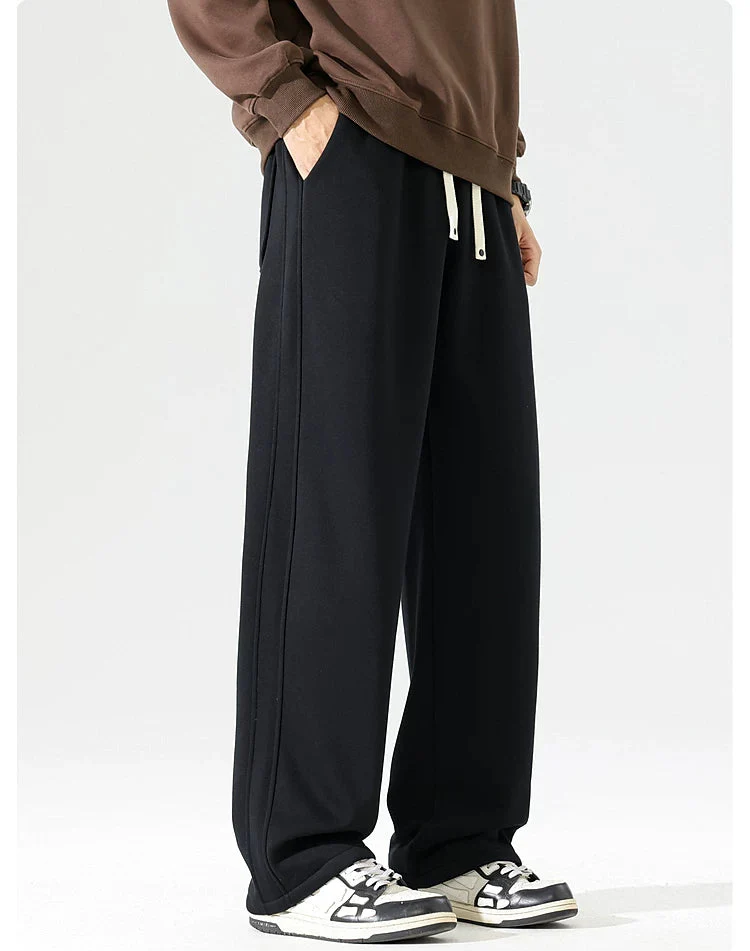 Fleece-Lined Straight Leg Sweatpants - Image 6