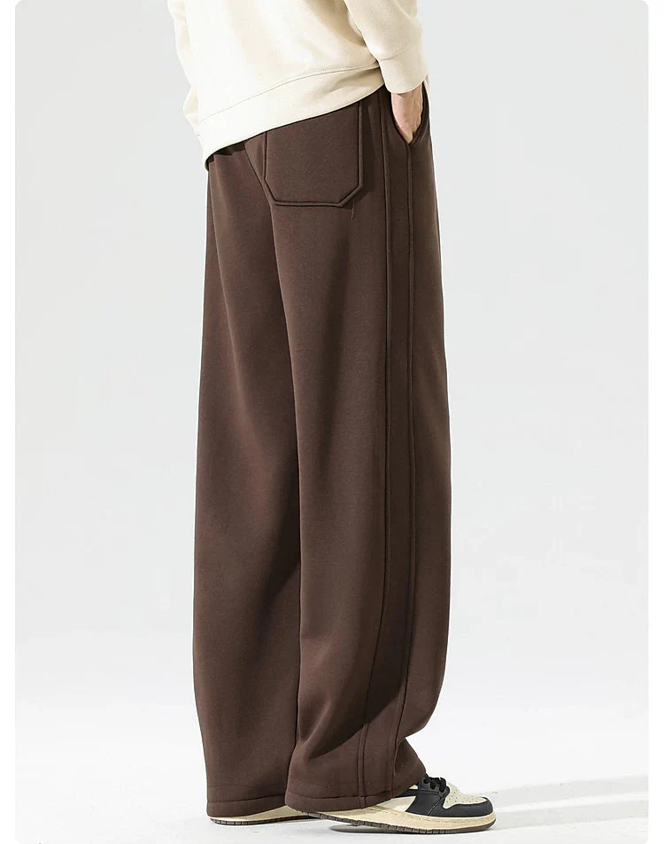 Fleece-Lined Straight Leg Sweatpants - Image 9