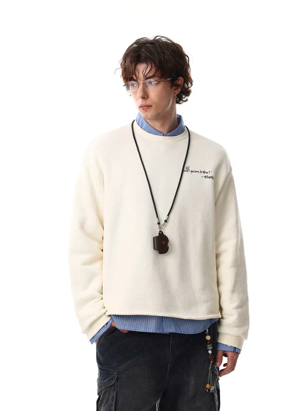 Graffiti Graphic Crew Neck Sweatshirt - Image 2