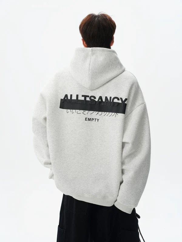 Graphic Back Heavyweight Hoodie