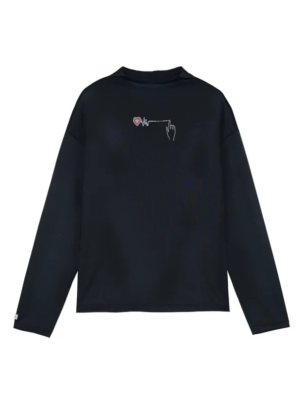 Graphic Long Sleeve Pullover - Image 7