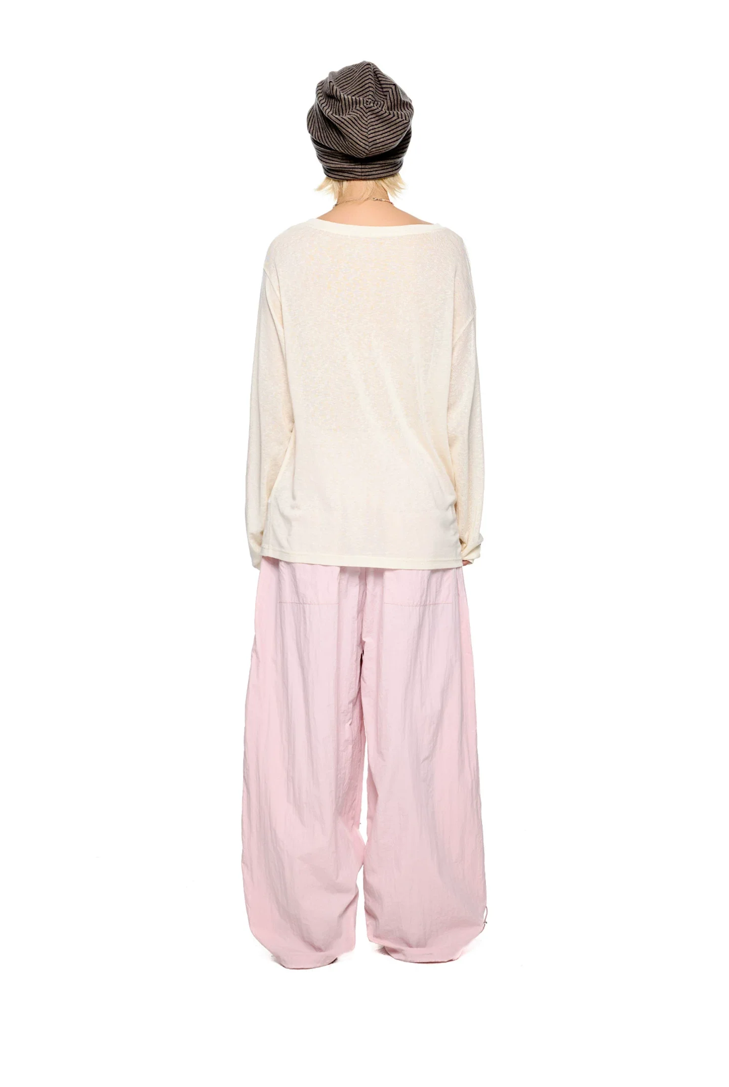 Graphic Print Long Sleeve Oversized T-Shirt - Image 7