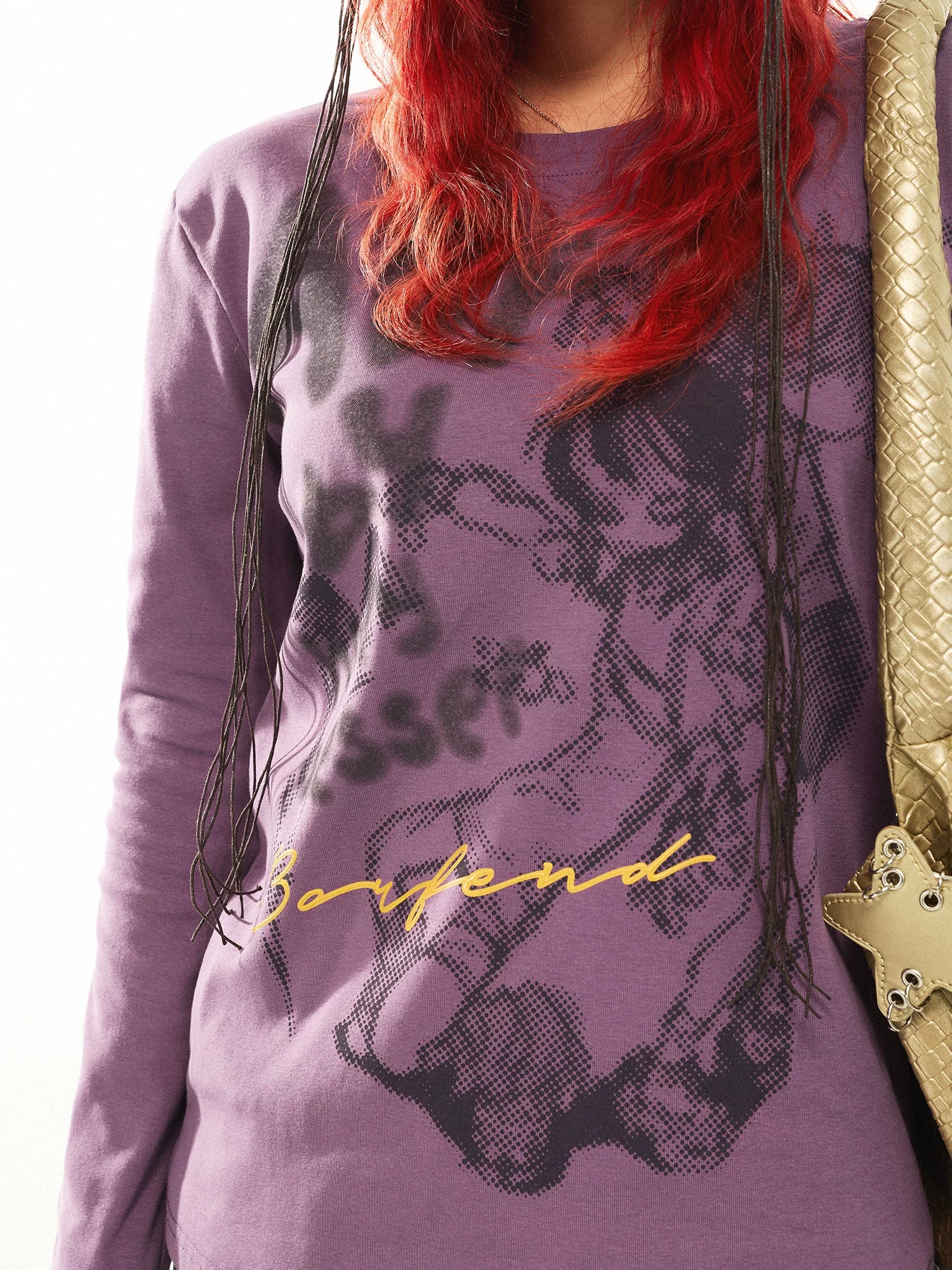 Graphic Print Long-Sleeve Top - Image 9
