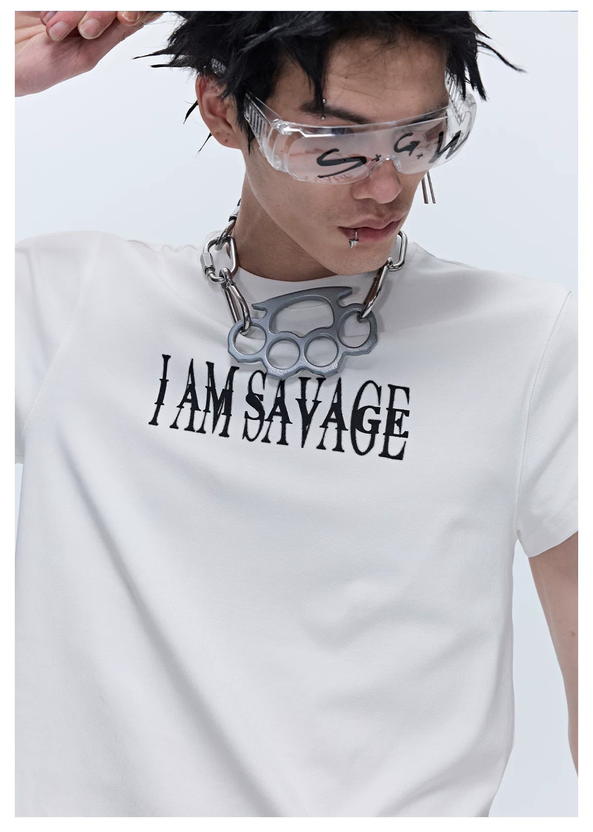 Graphic Street Style Slim Fit T-Shirt - Image 5