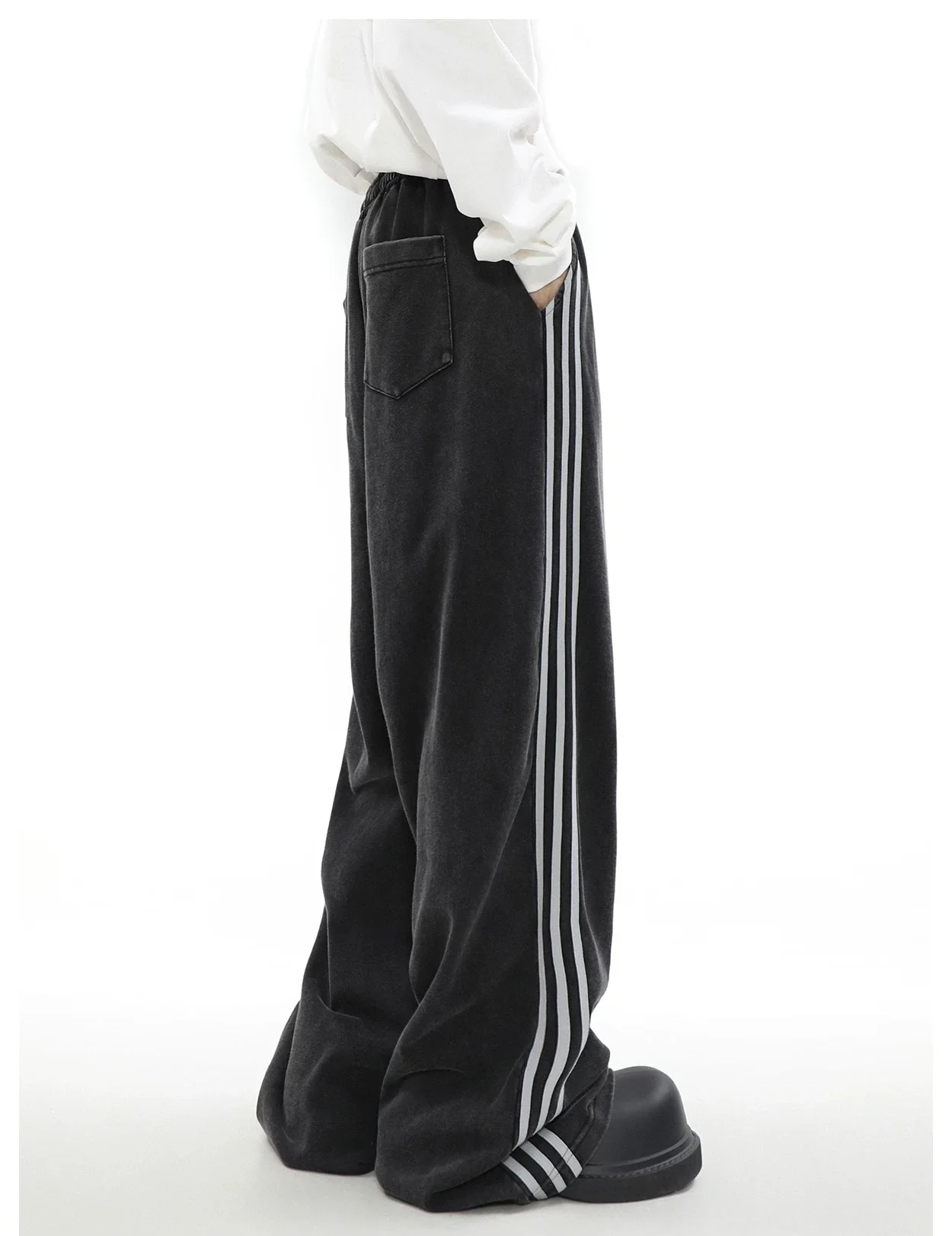 Half Zip Stand Collar Sweatshirt - Image 9