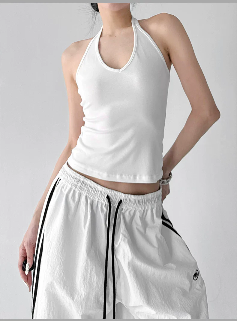 Halter Neck Slim Fit Tank Top - Image 11