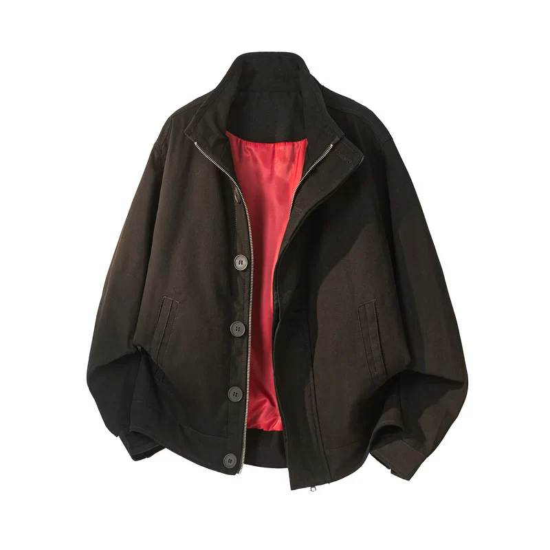 Harrington Stand Collar Work Jacket - Image 10