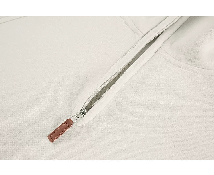Half-Zip Hooded Pullover Sweatshirt - Image 16