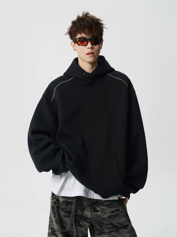 Loose Fit Hooded Sweatshirt - Image 2