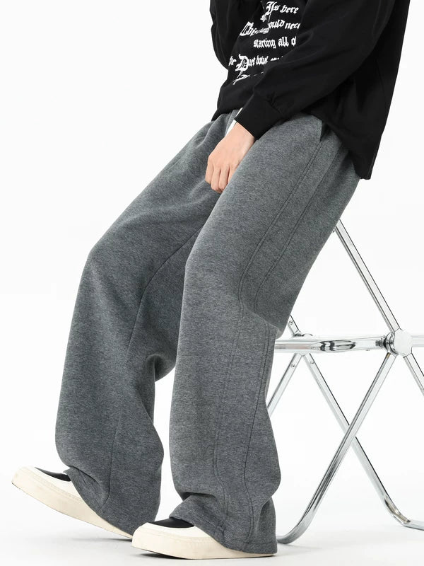 Heavyweight Wide Leg Fleece Sweatpants
