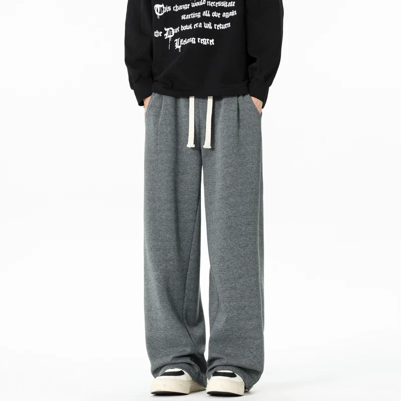 Heavyweight Wide Leg Fleece Sweatpants - Image 4