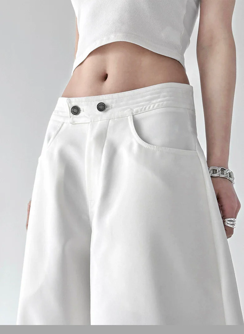 High Waist Oversized Wide Leg Pants - Image 12