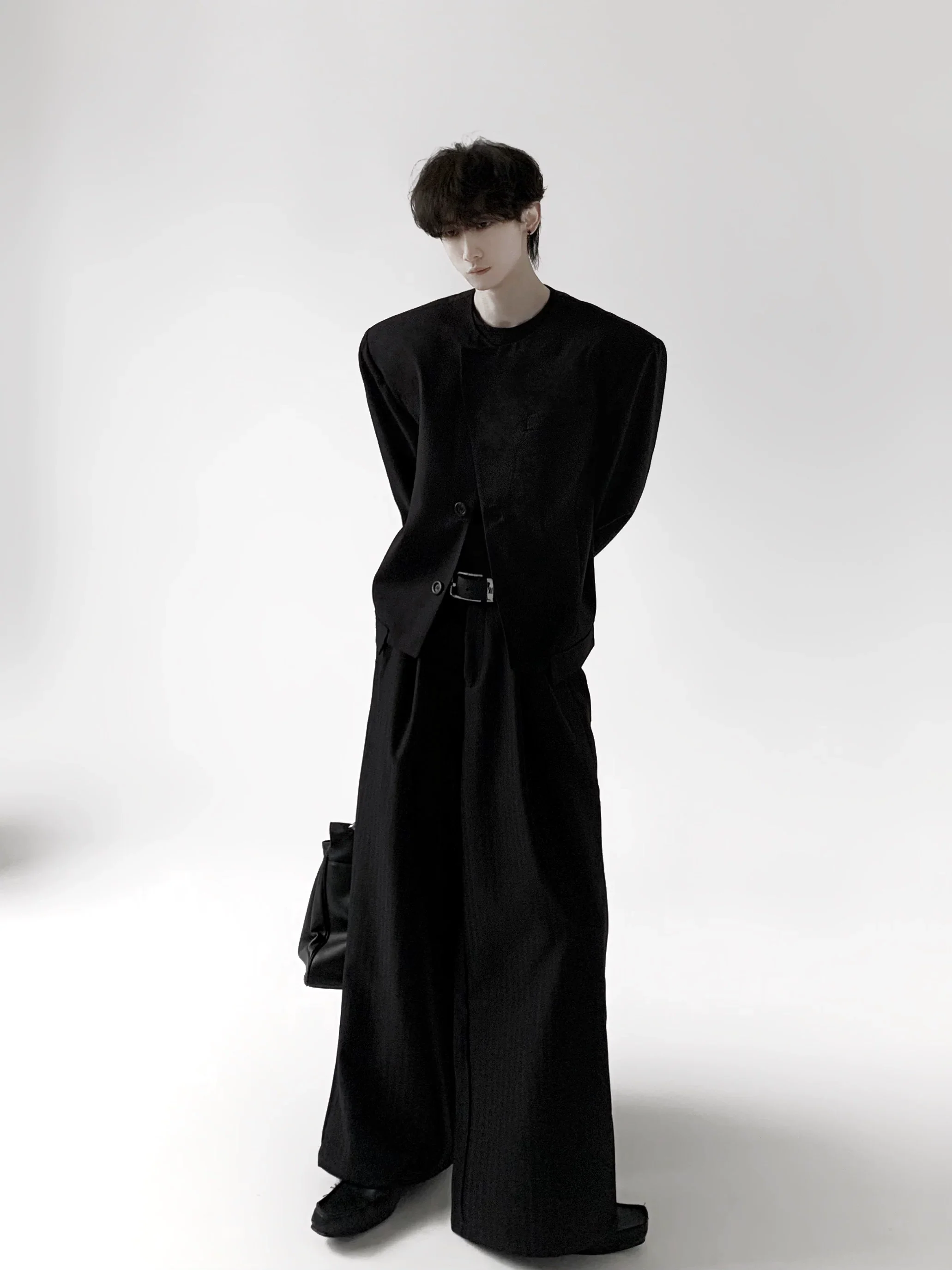 High Waist Wide Leg Casual Pants - Image 5