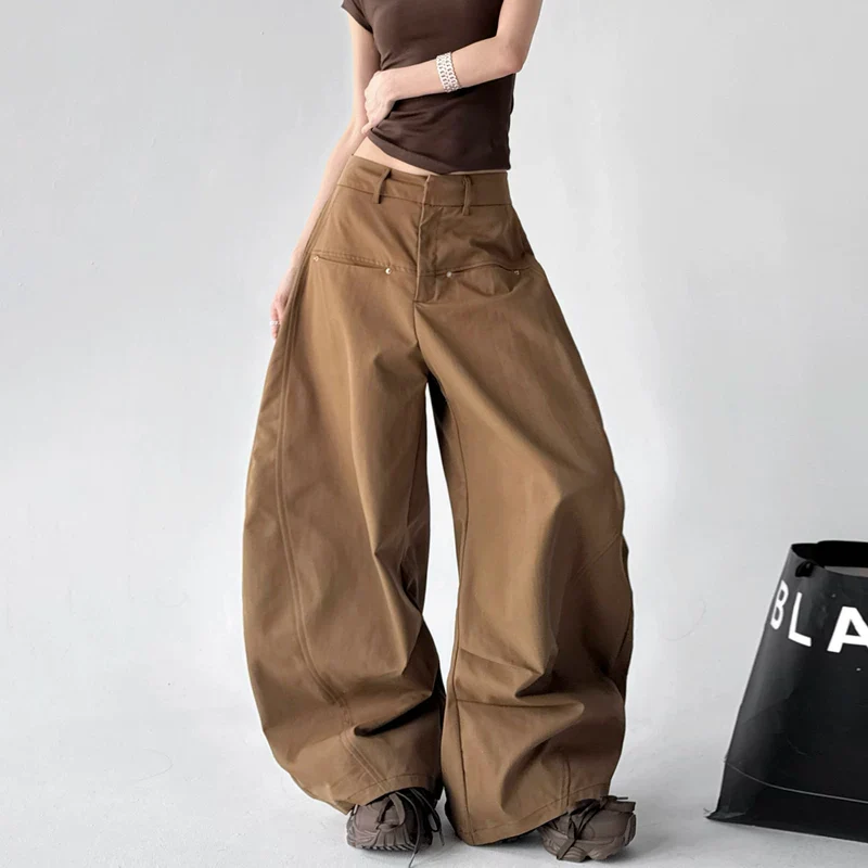 High Waisted Extra Wide Leg Pants - Image 6