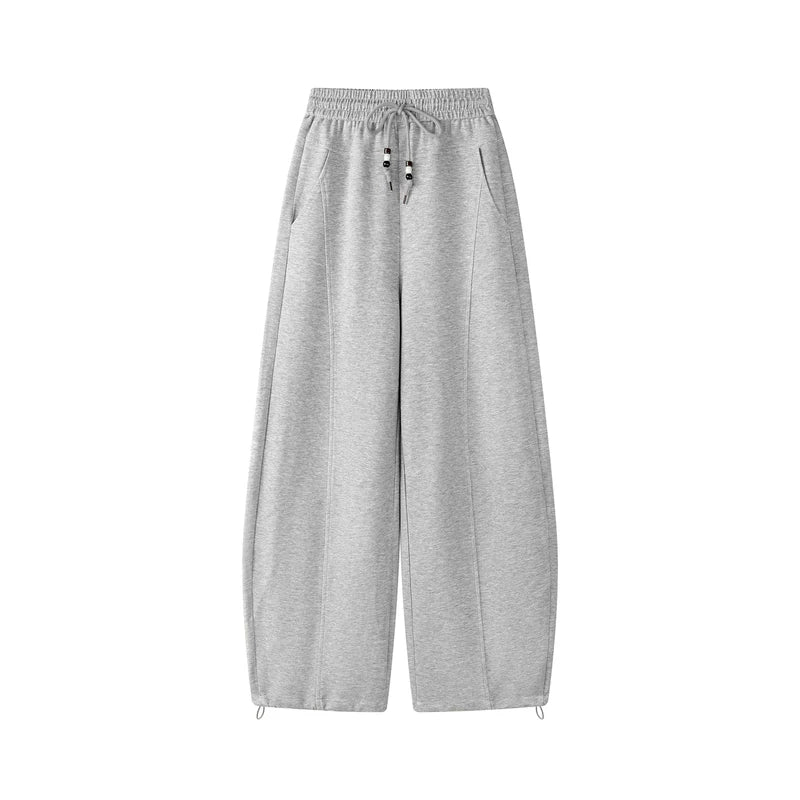 High-Waisted Loose Sweatpants