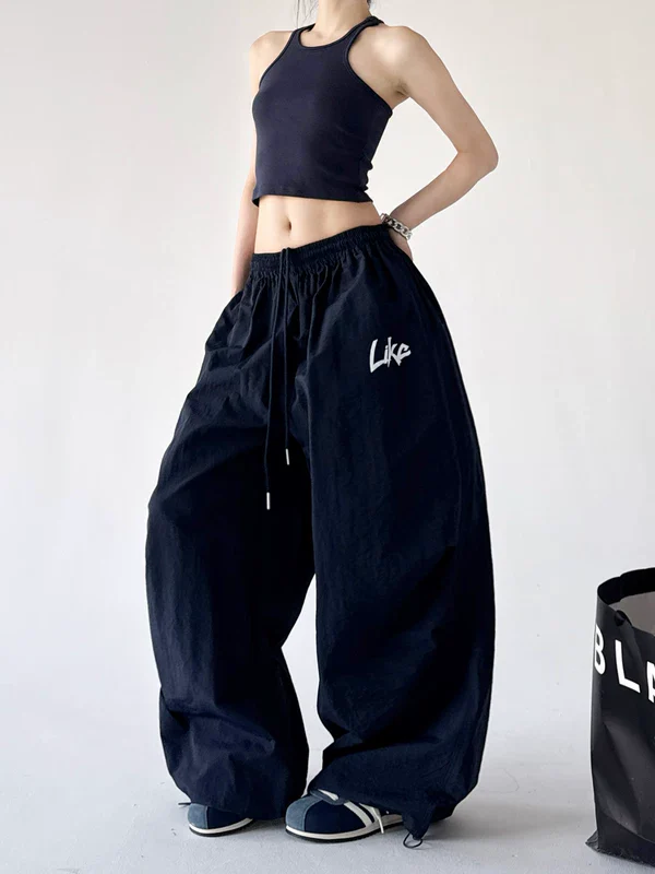 High Waisted Wide Leg Casual Pants - Image 4